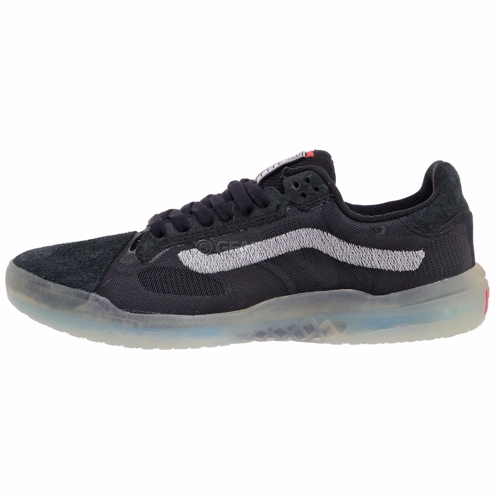Vans EVDNT UltimateWaffle Mens Skate Shoes, Black Blue, Size 8.5