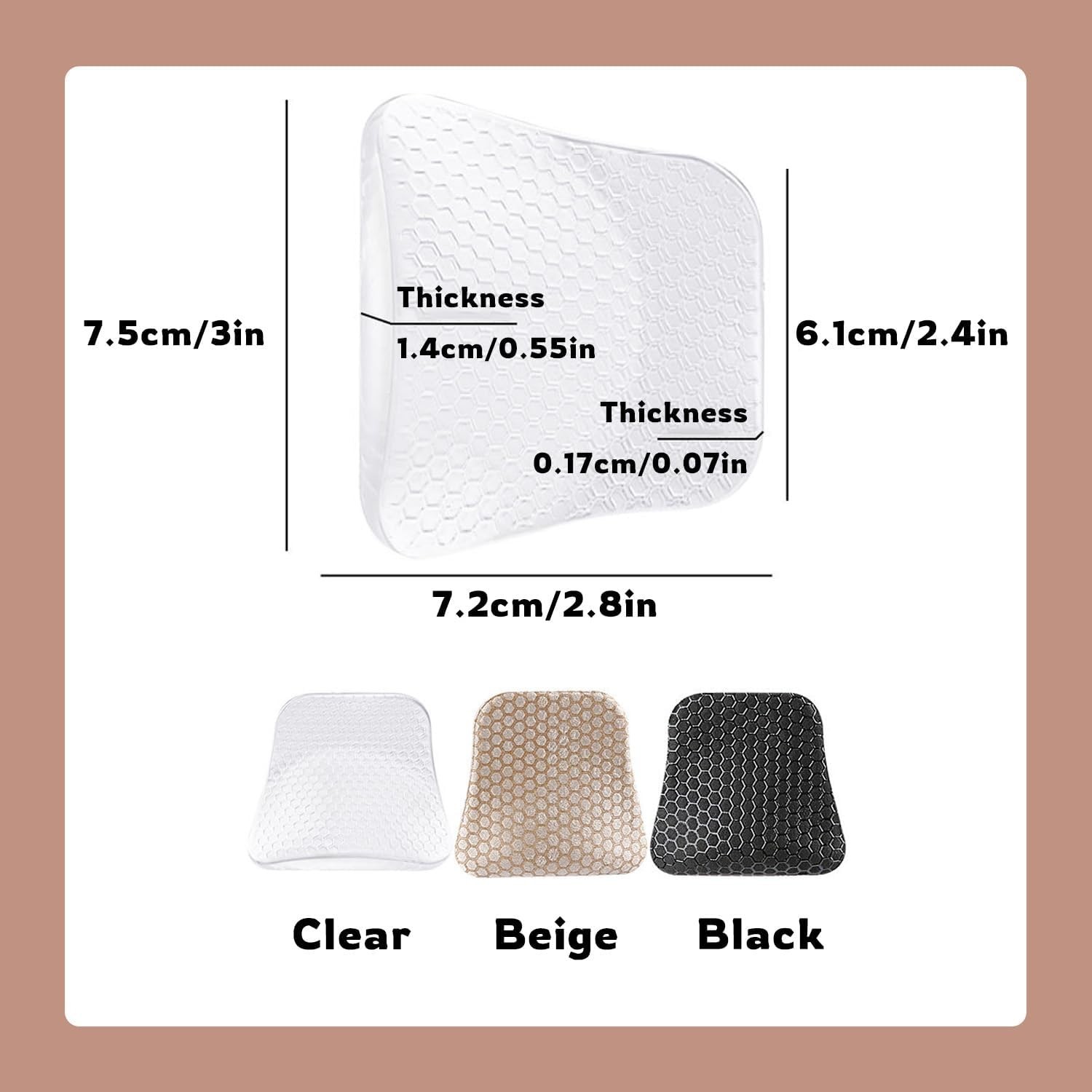 Comfortable Arch Support Inserts for Sandals & Sneakers – 3 Multicolor Pairs