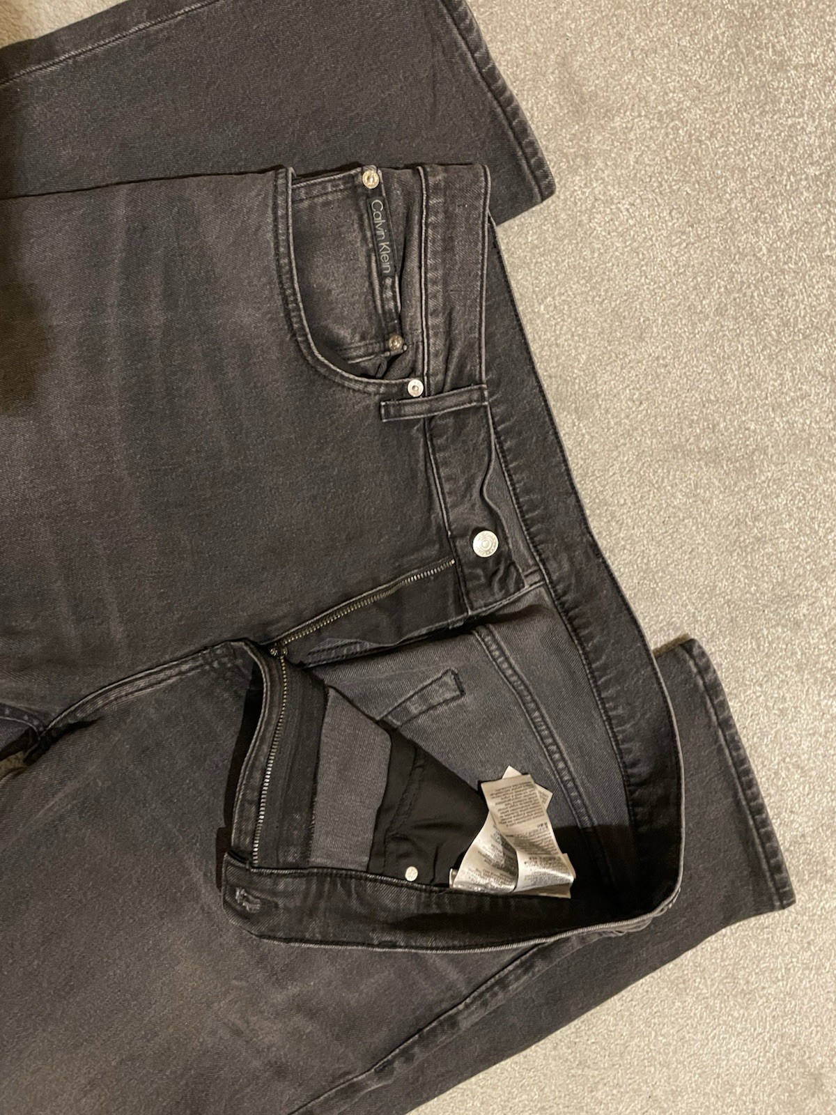 Calvin Klein Men’s Jeans W36 L32 – Grey