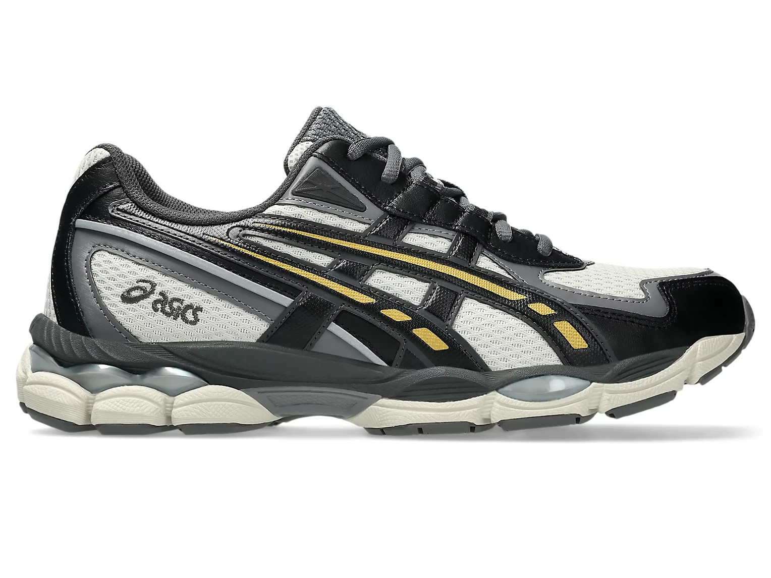 Asics Gel-nyc 2055 1203A542-023 Sneaker Mens Smoke Gray Sportstyle Shoes MEW1483