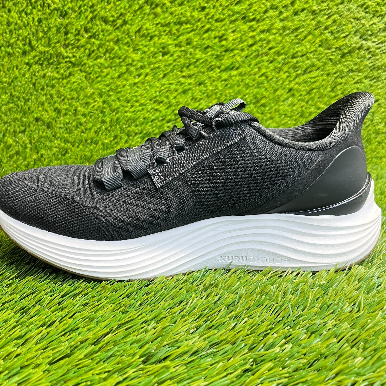 Kuru Atom 2 Womens Size 9 Black White Athletic Running Walking Shoes Sneakers