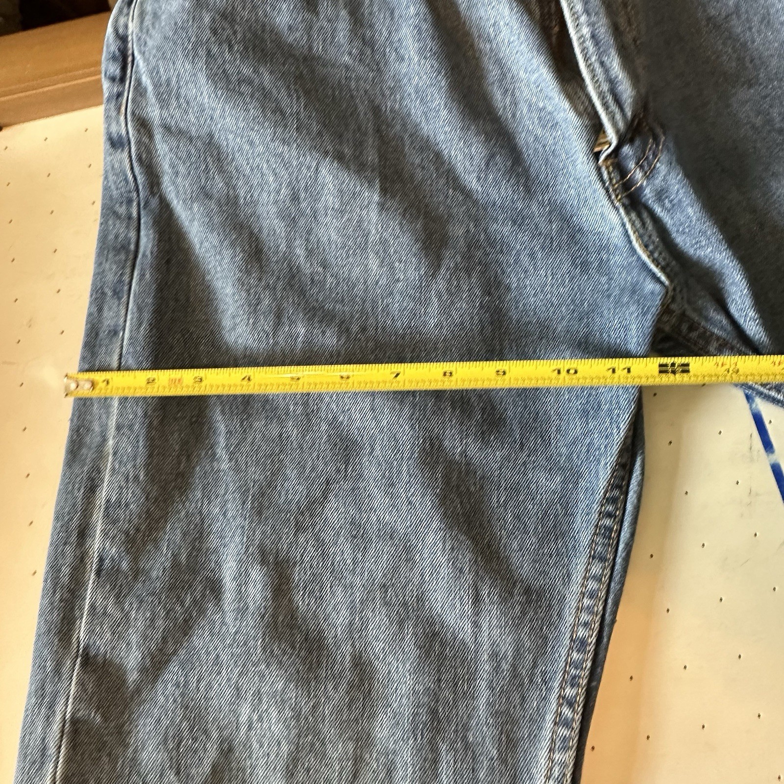 Levi’s 505 Regular Fit Jeans Men’s 38×30 Blue Straight Leg Denim Classic