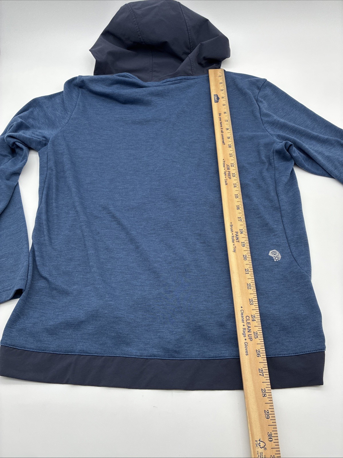 Mountain Hardwear 1/2” Zip Pullover Hoodie Jacket Blue Men’s Size Large