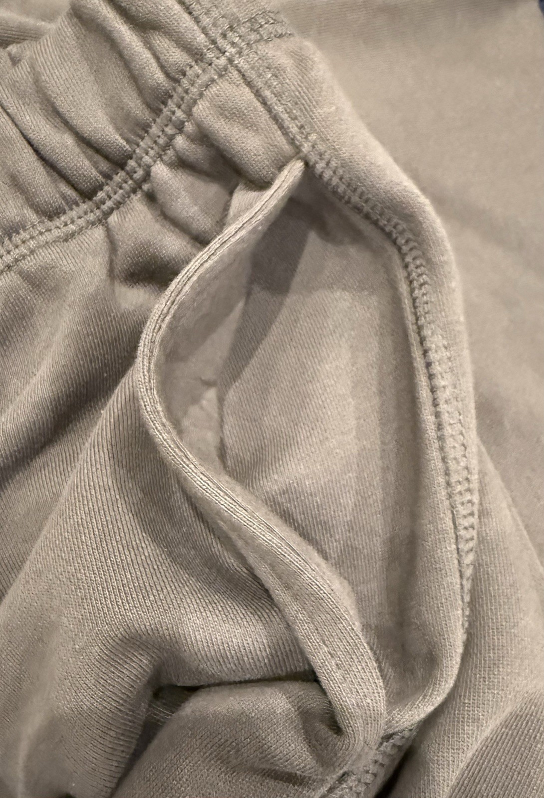 Arket Men’s French Terry Sweatpants Brown Size L BNNT Drawstring Waist Pockets