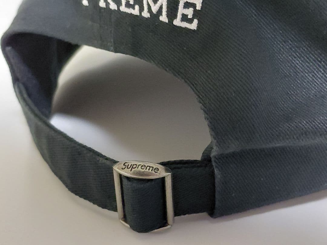 FW22 Supreme Sponsors 6-Panel Cap in Black [Adjustable/VG] Limited From JAPAN
