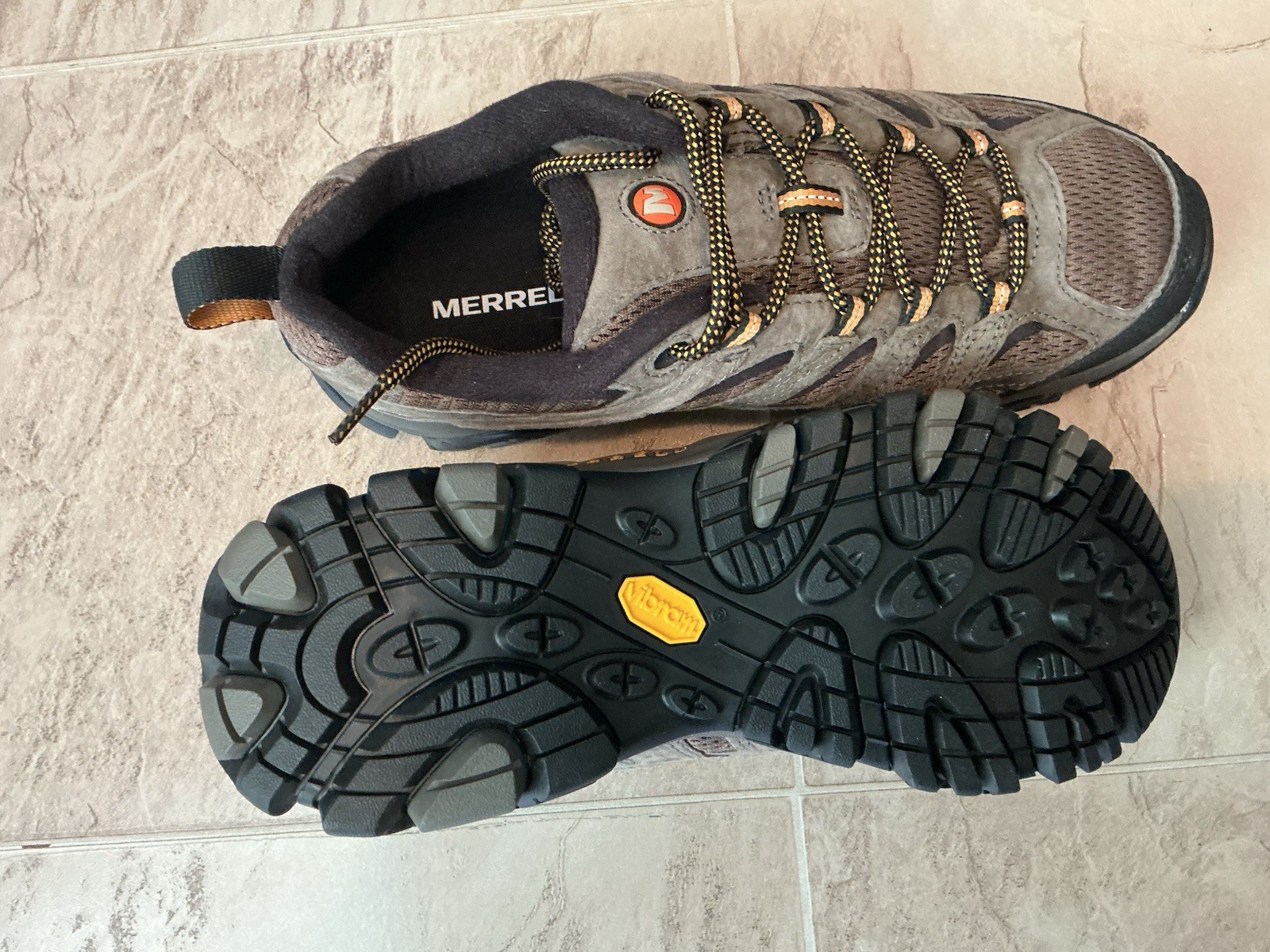 New $140 Merrell Moab 3 J035893 Walnut Brown Hiking Shoes Men Sz 9 M