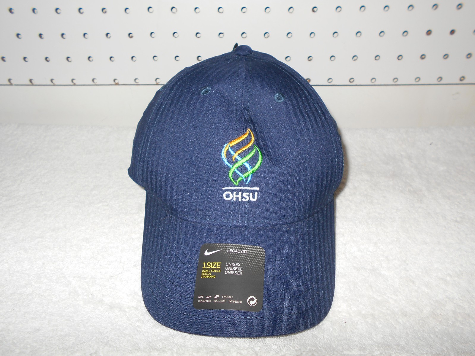 2017 NIKE LEGACY91 NEW! OHSU UNIVERSITY MENS ADJUSTABLE RUNNING ATHLETIC HAT