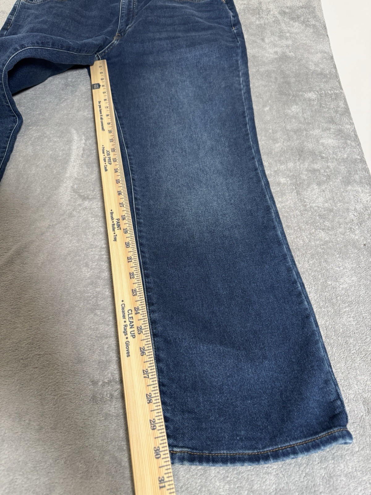 32 Degrees Cool Sweatpant Jeans Mens 40×32 Dark Wash Denim Straight Stretch