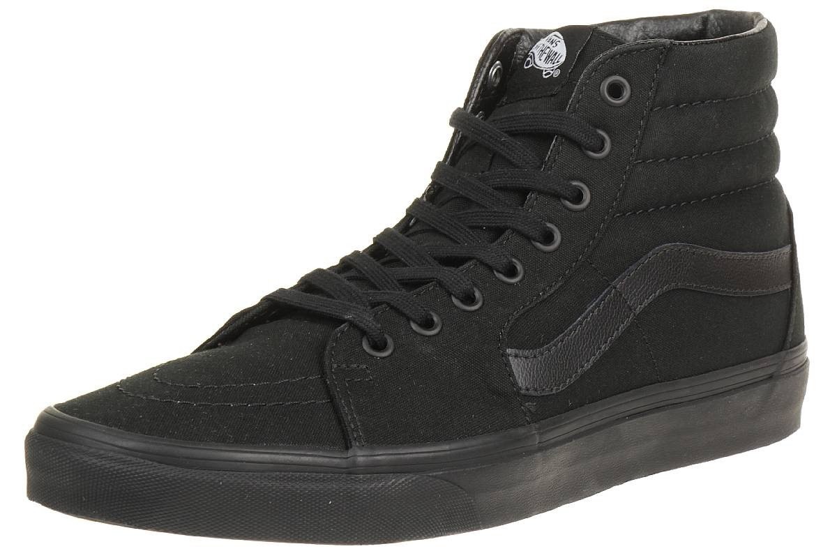 Vans UnisexAdult SK8Hi Shoes | Black/Black/Black | Authentic New