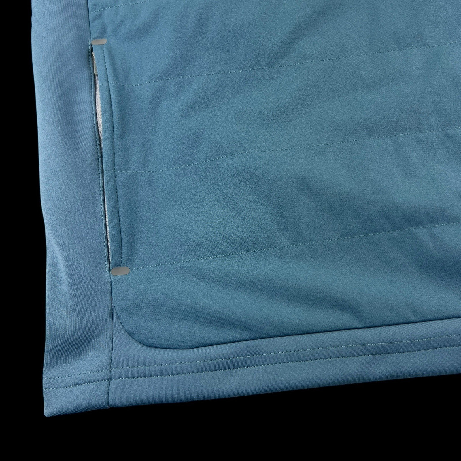 Peter Millar Crown Performance Weld Hybird Quarter Zip Quilted Jacket $225 Small