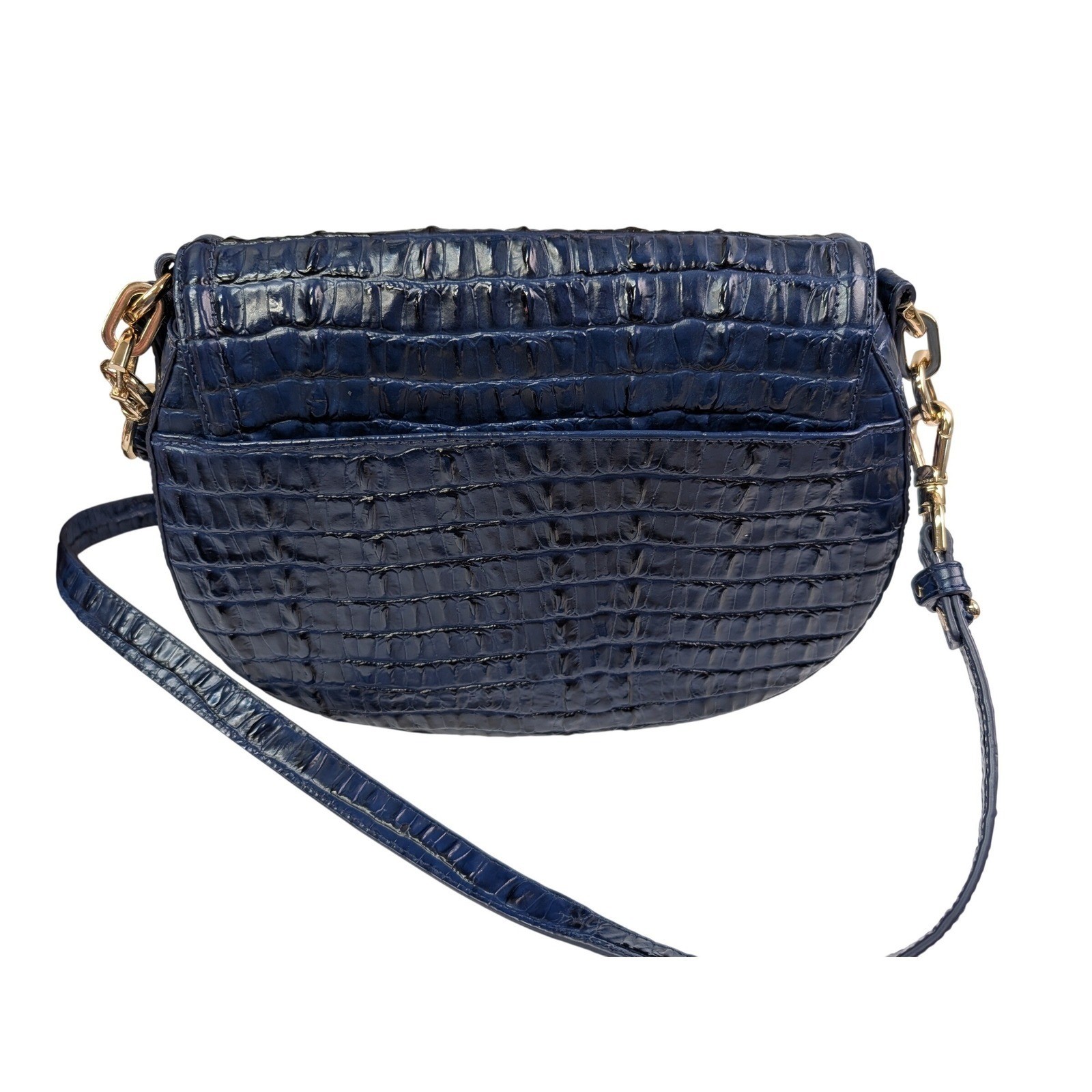 Brahmin Cynthia Leontyne Small Embossed Leather Bag and Jane Mini Wallet