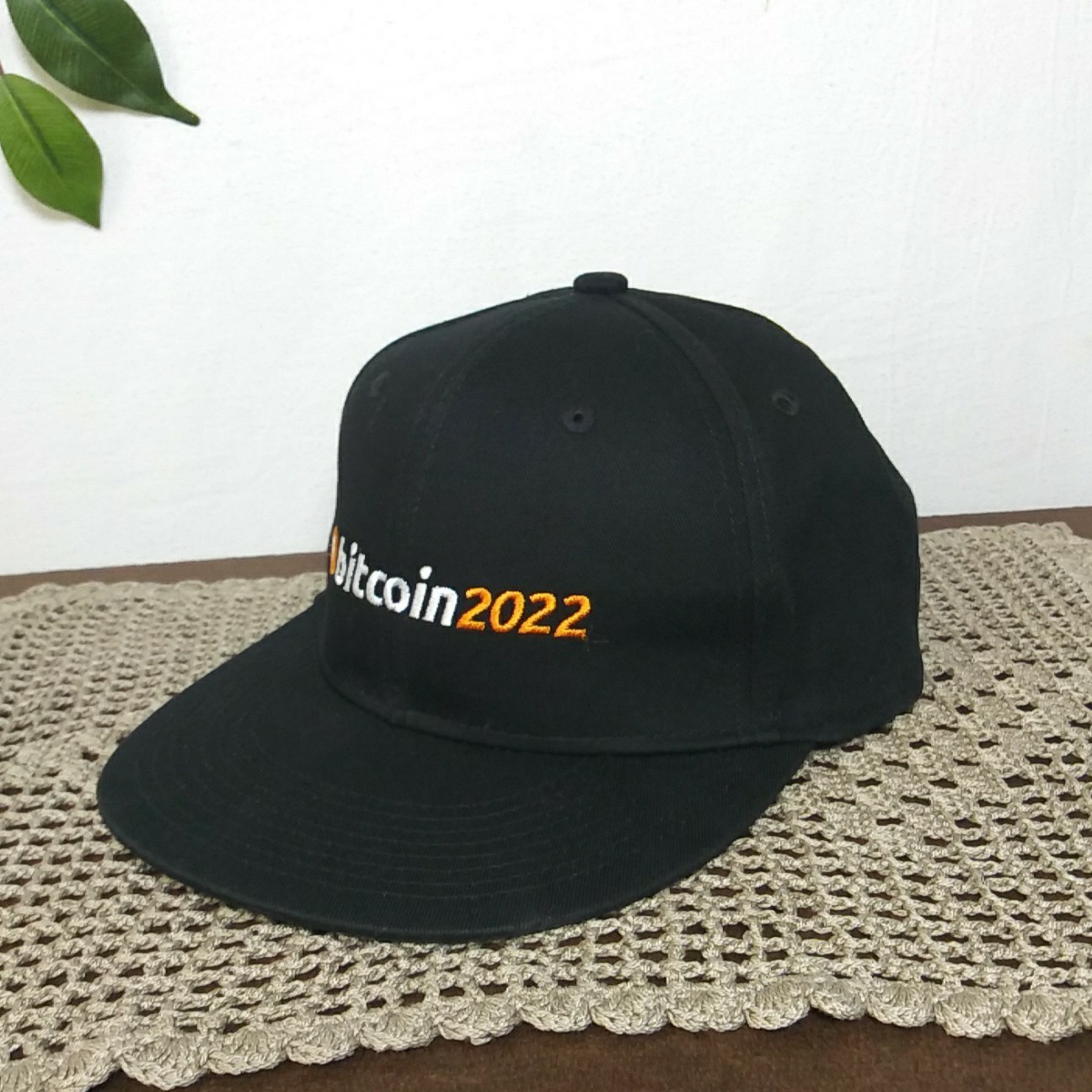 Bitcoin 2022 Snapback Hat Black Crypto Currency Miami Conference