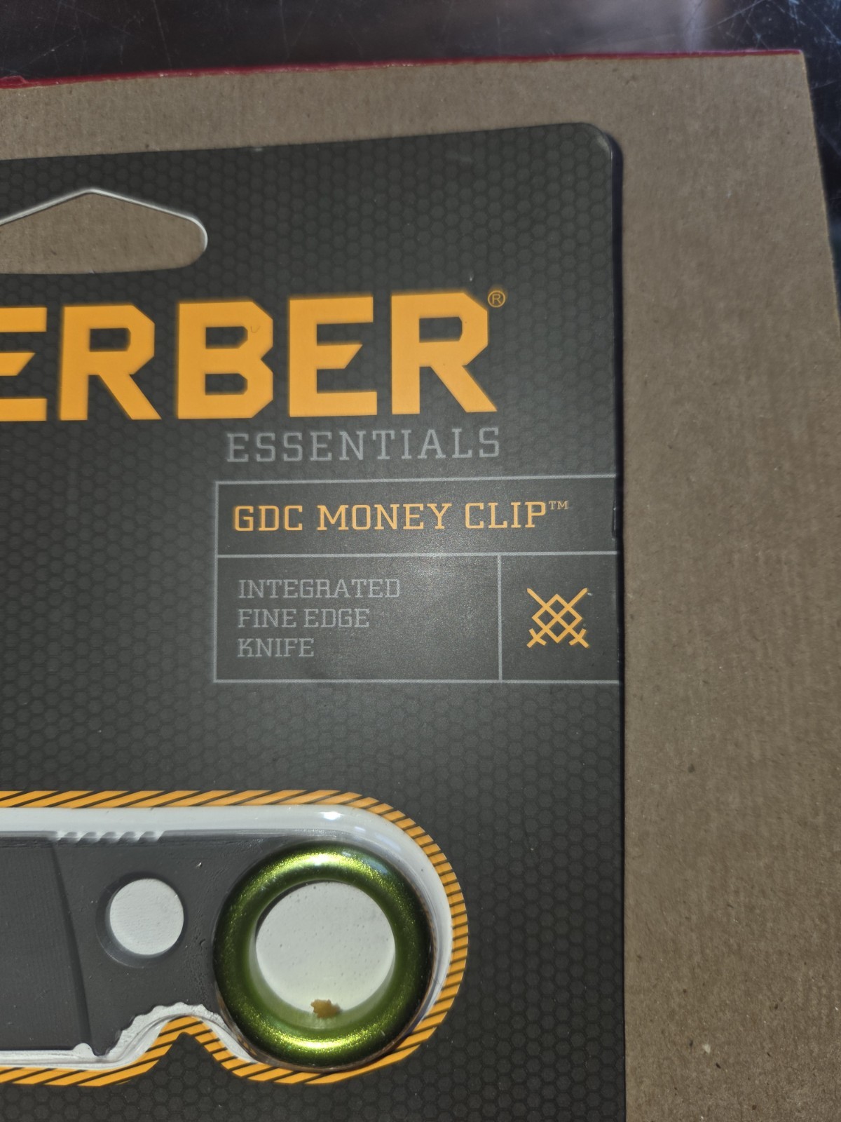 NEW Gerber Fixed Blade Knife & Money Clip Card Holder Great Gift A6