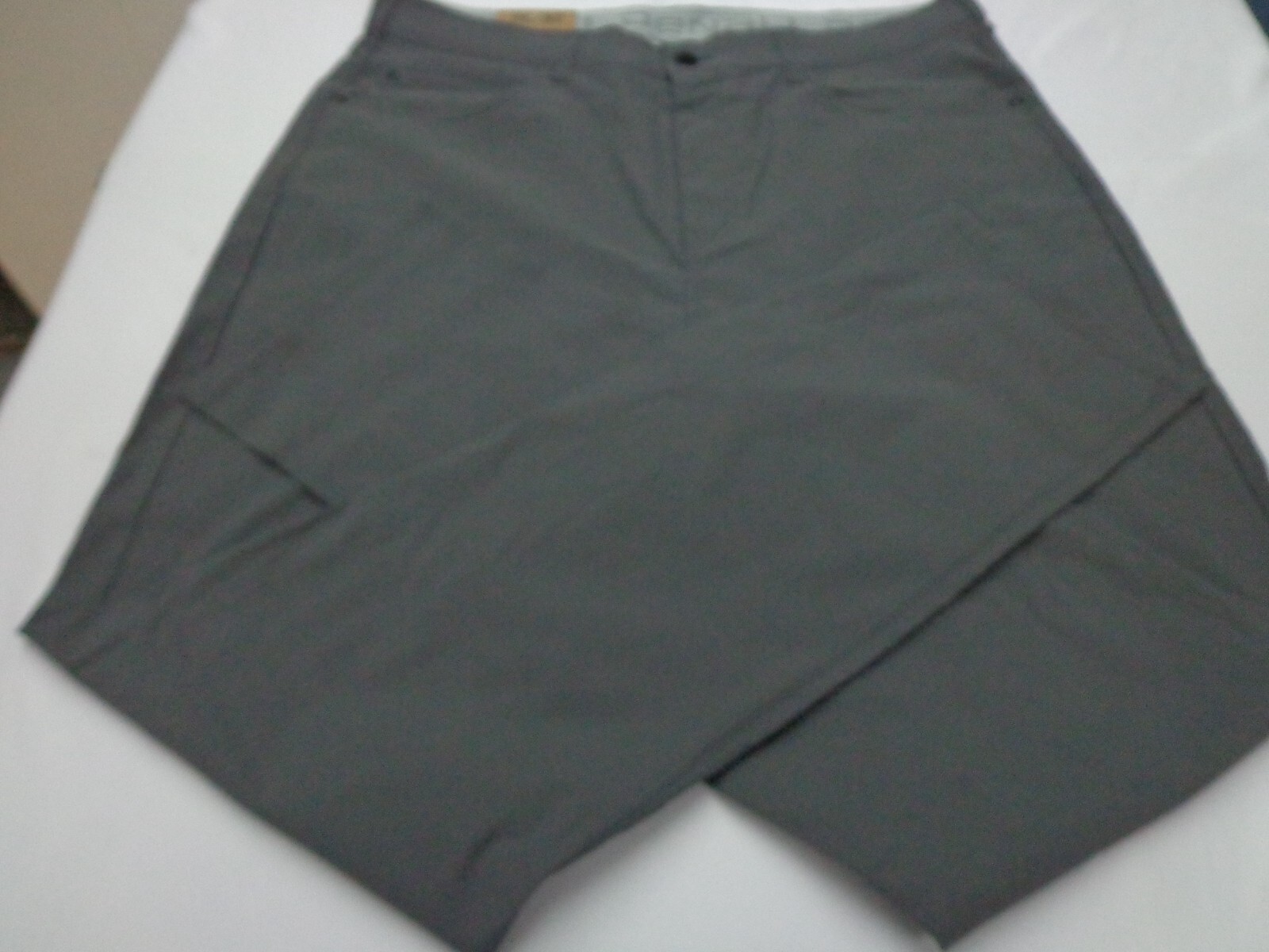 DENALI Charcoal Sky Gray Tech Fabric Stretch Pants NWT 36/32 MSRP $54