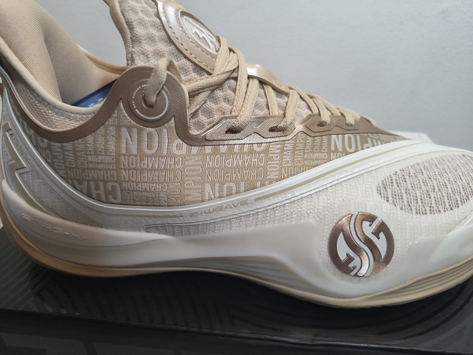 361 Zen Energy-X Gold/Beige/White Basketball Shoes ZEN VI/6 in Size 11 Men’s 11m