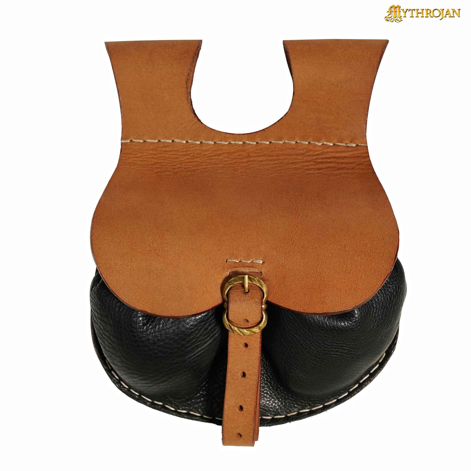 Medieval Leather Belt Pouch Viking Hangable Coin Purse Leather Storage Waist Bag