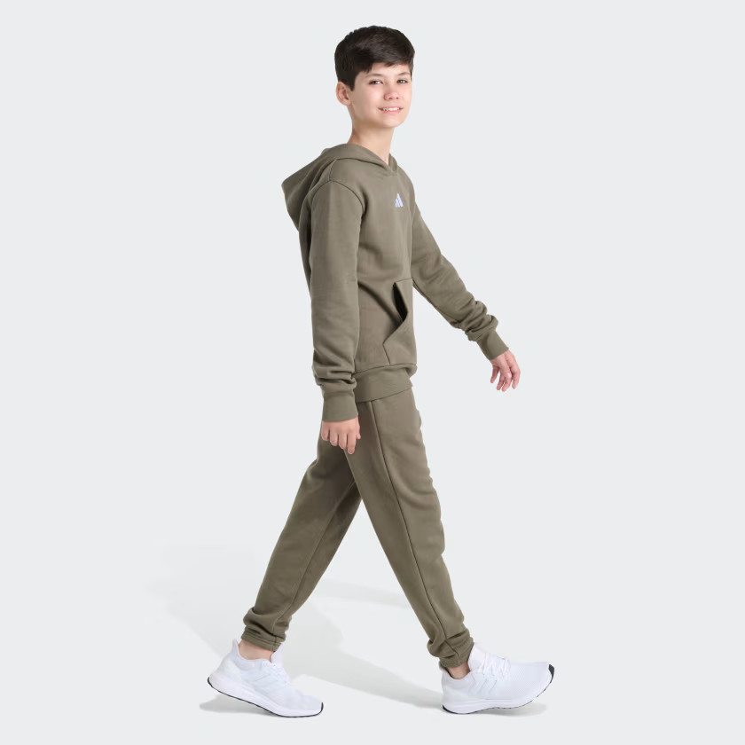 adidas kids Essentials 2-Piece Long Sleeve Fleece Pullover & Jogger Set