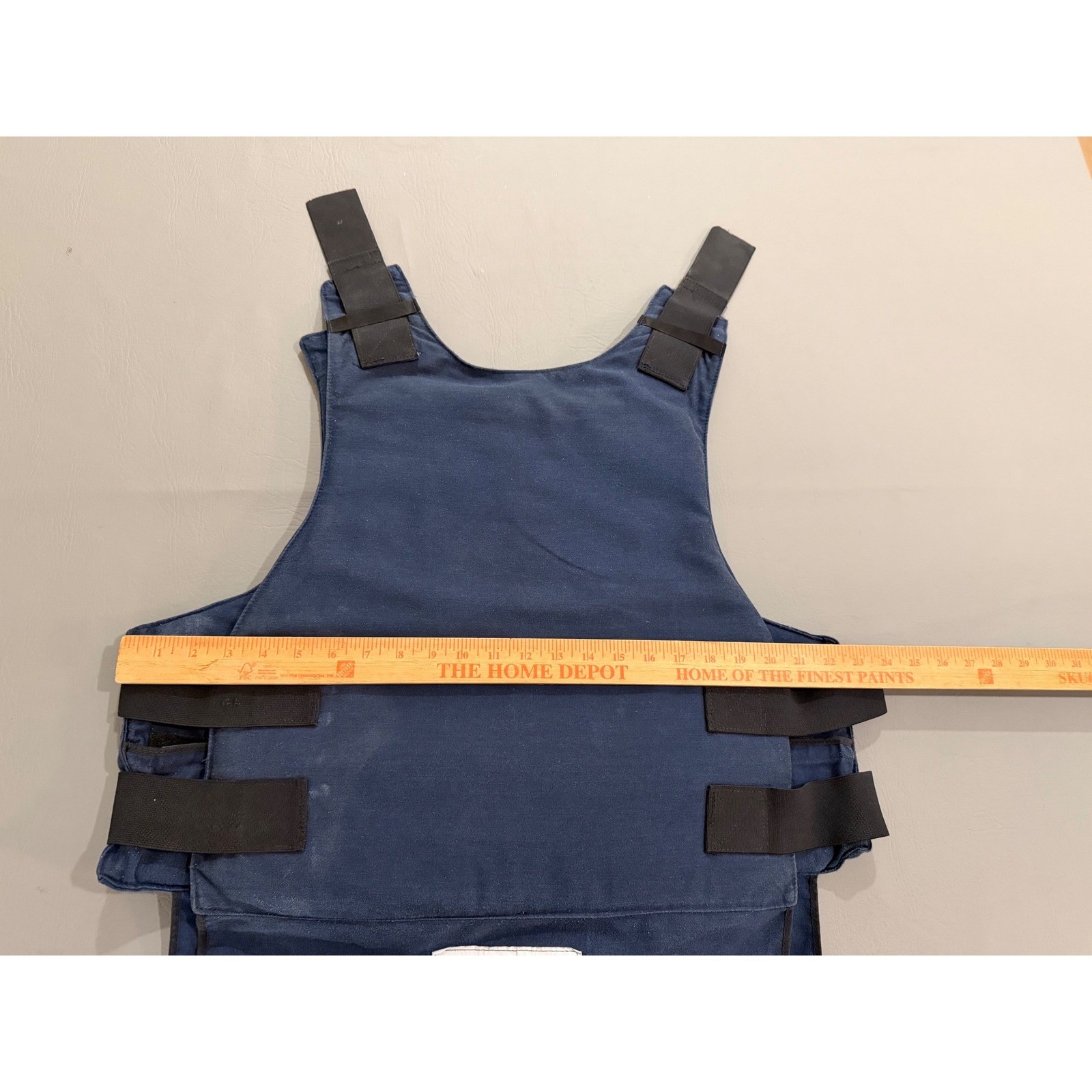 Protective Apparel Corp America Body Armor Carrier Mens Large Regular Navy