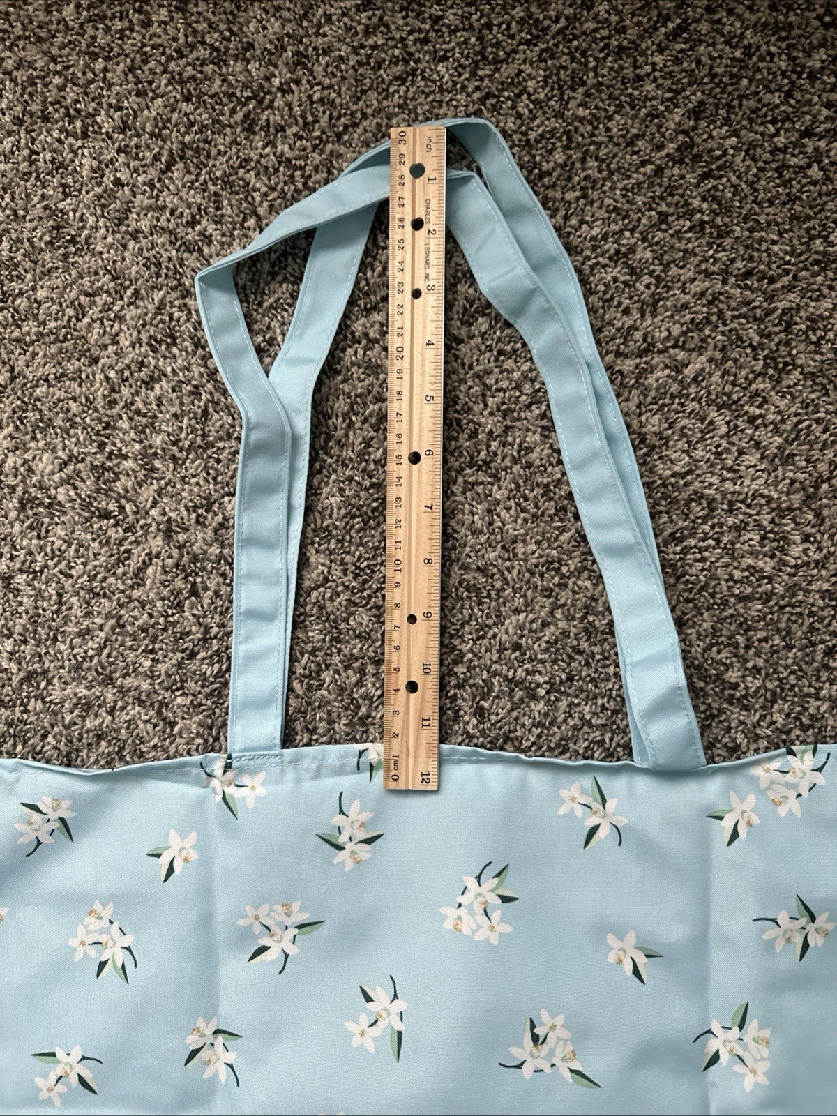 Kate Spade Canvas Re-usable Bags NEW Lot Of 2 Totes 24 1/2” Long 14” High