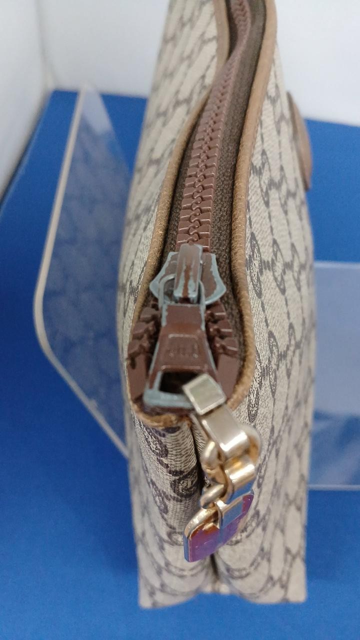 GUCCI Second Bag Beige 10.6 inch Ladies