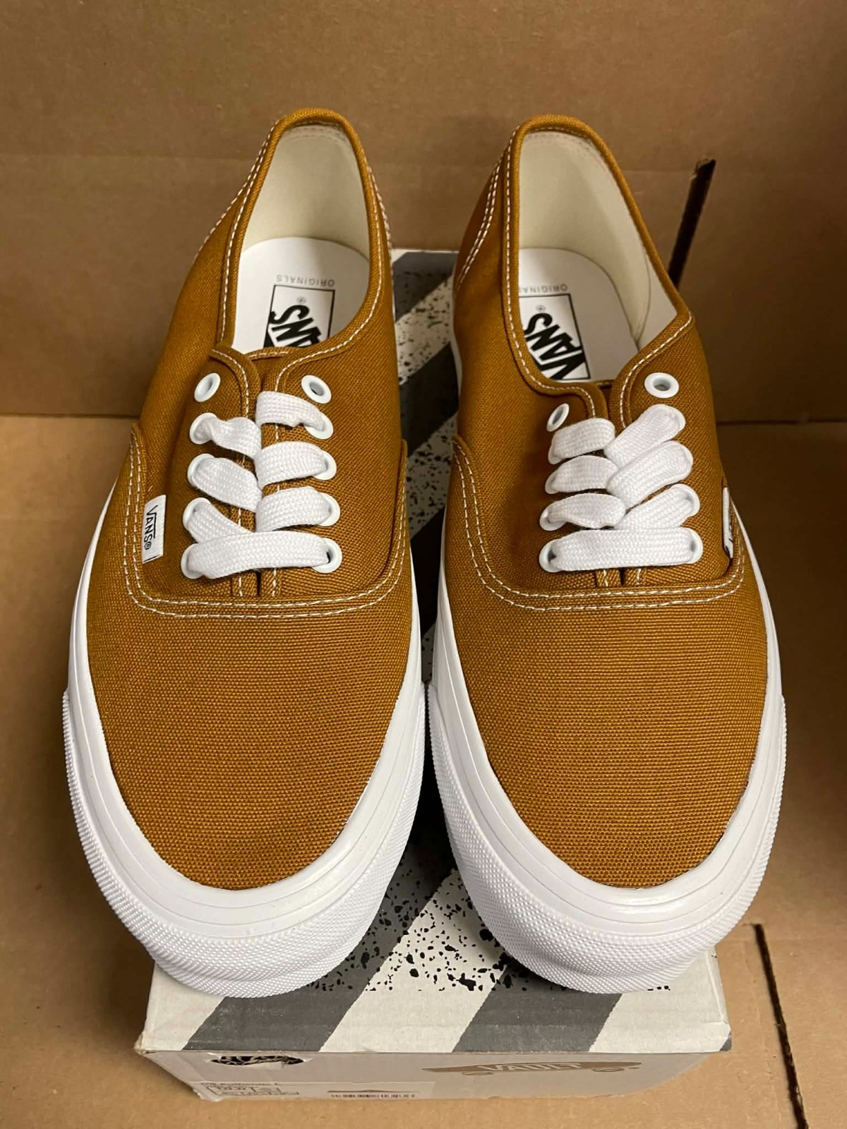 Vans Og Authentic Lx Golden Brown – VN0A5FBD1M7 – Brand New In Box!