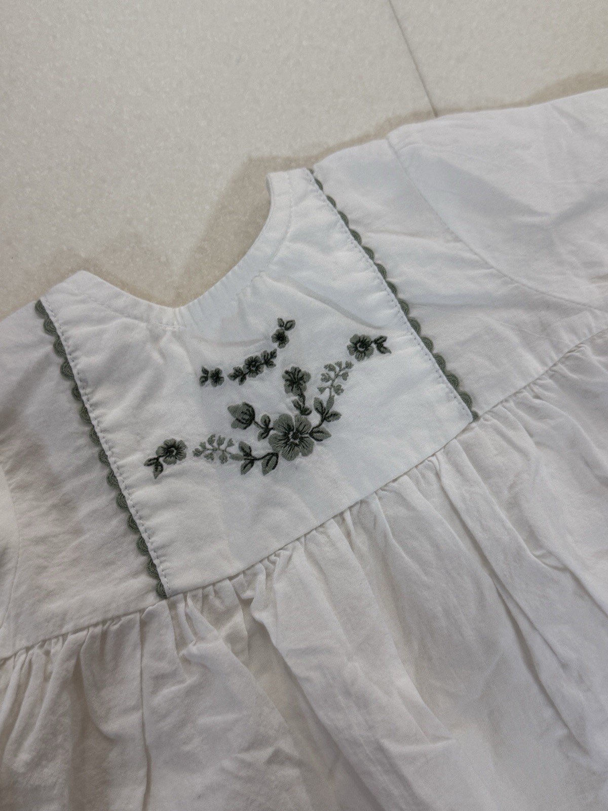 Baby Outfit Set 18M Embroidered Top & Bottom