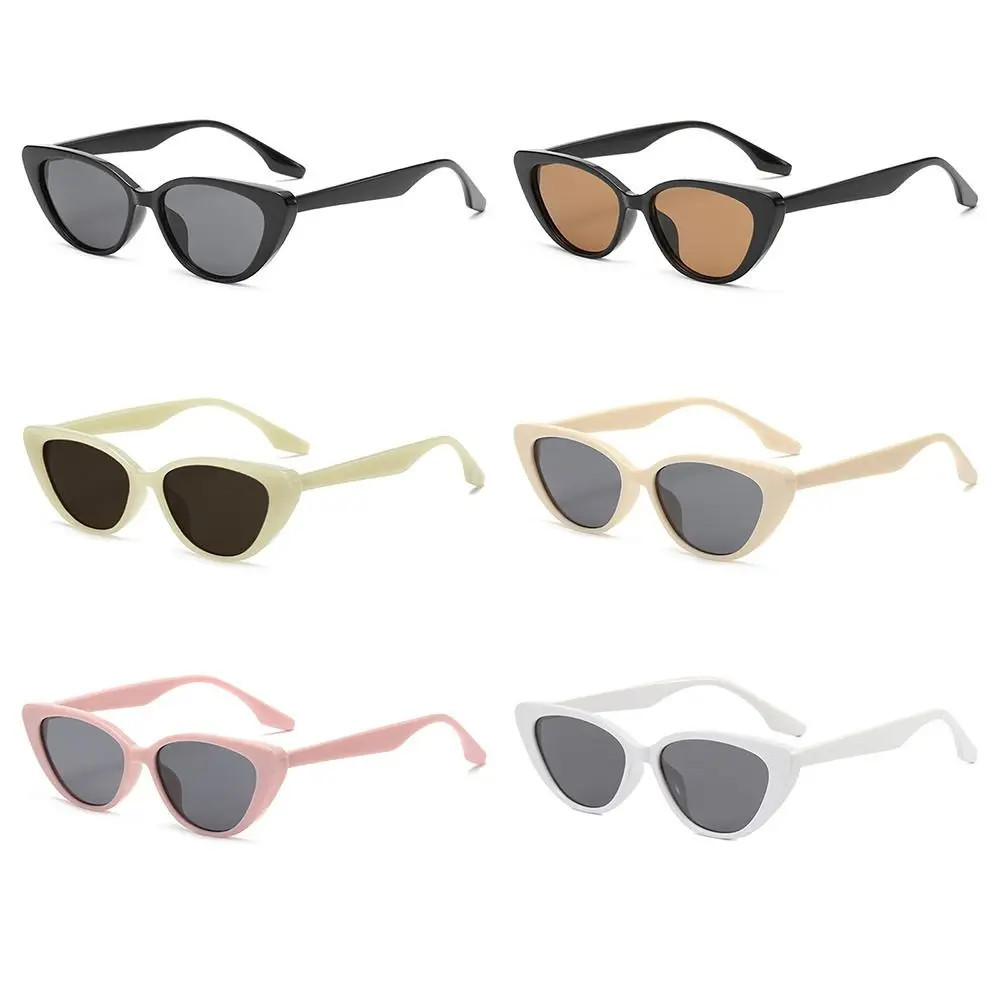 Small Frame Cat Eye Sunglasses Retro Fashion Eyewear