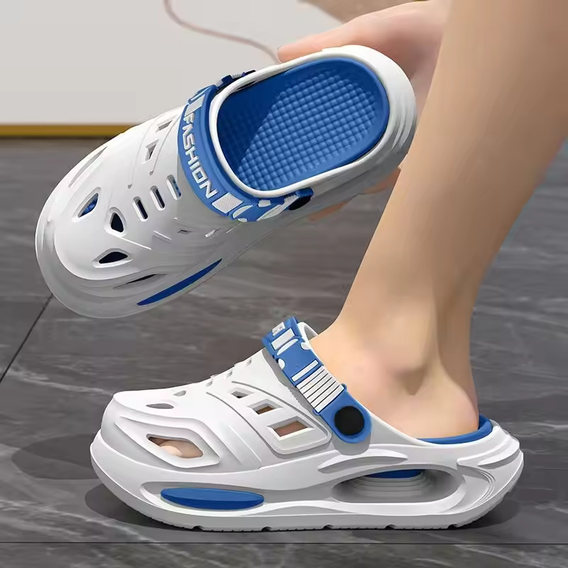 arch support anti-slip breathable soft sole clogs slippers wear-resistance shoes