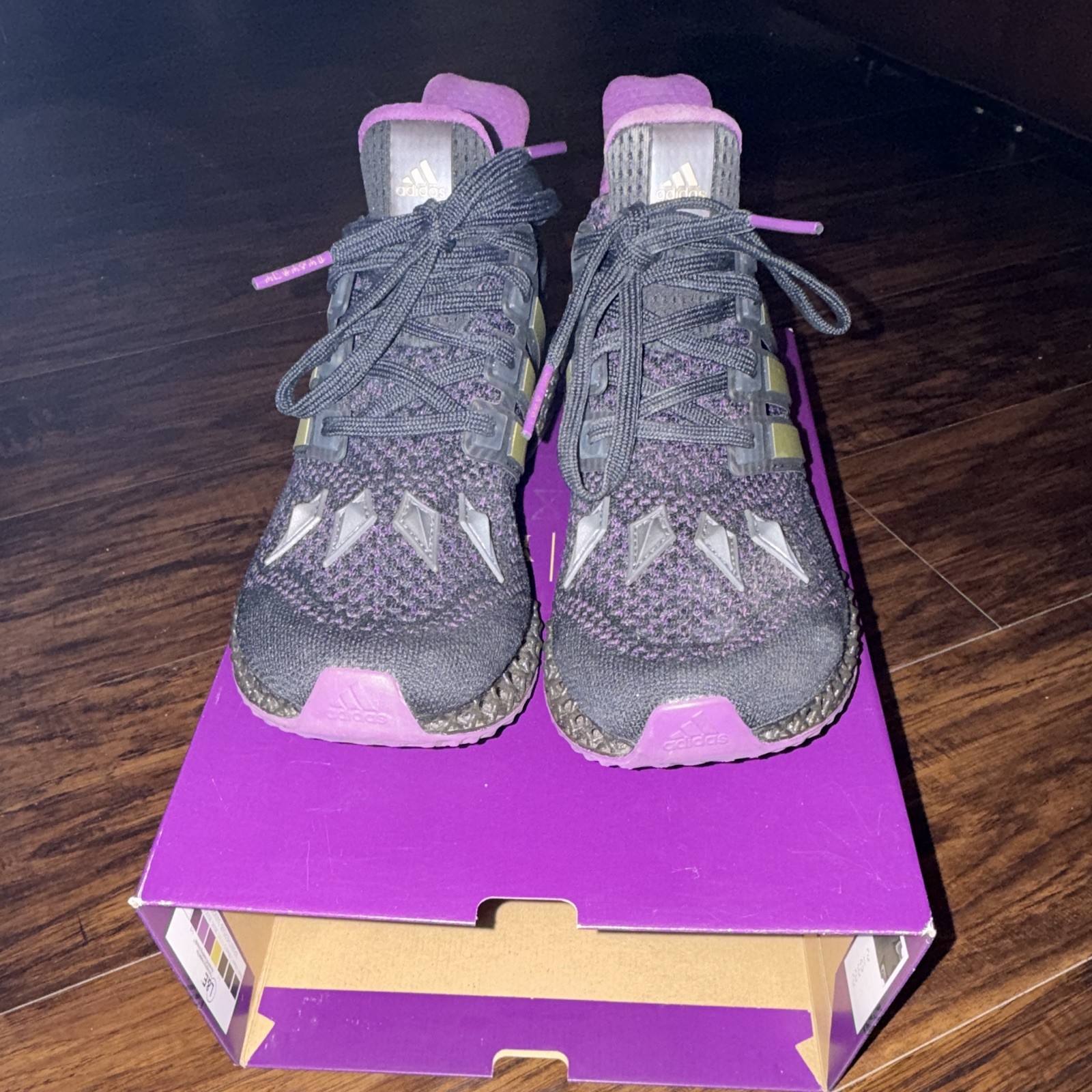 Adidas Ultra 4D Marvel Black Panther Black/Gold/Purple