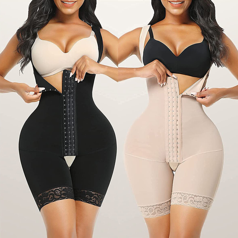 Fajas Colombianas Reductoras Levanta Cola Girdle Post Surgery BBL 3 Body Shaper