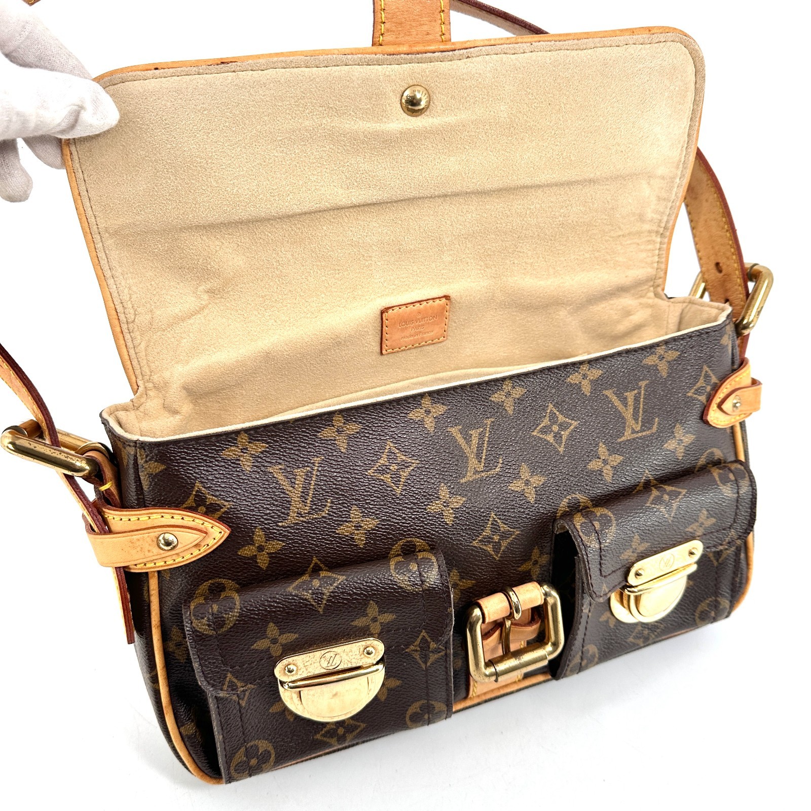 Louis Vuitton Hudson PM Monogram Shoulder Bag