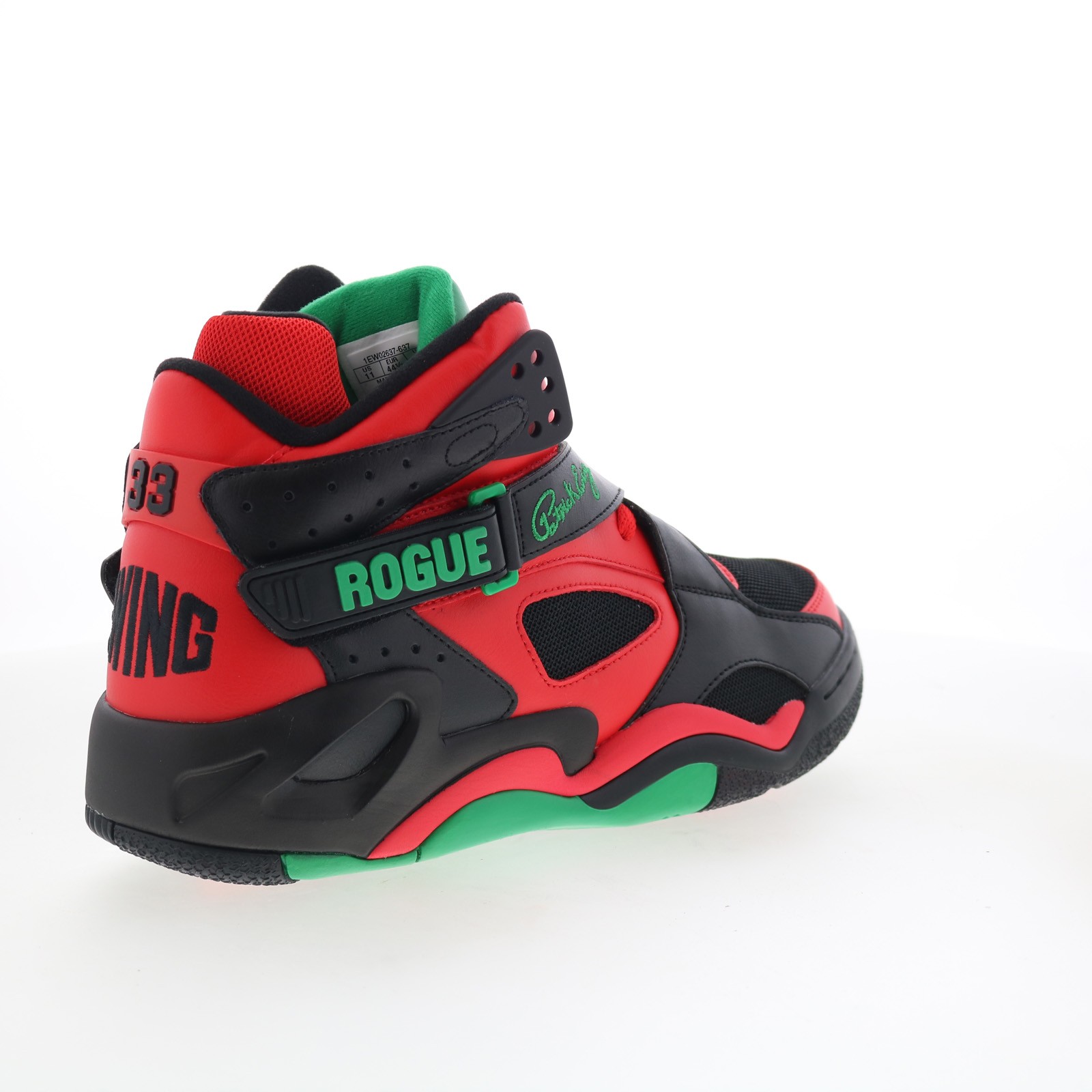 Ewing Athletics Rogue Lost Boyz Mens Black Athletic Basketball Shoes