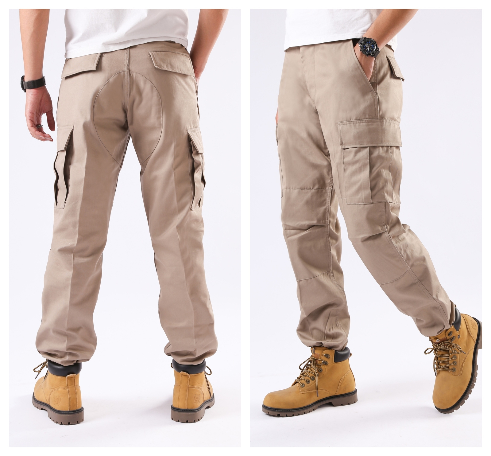 BACKBONE Mens Military Tactical BDU Camouflage Pants Casual Cargo Pants Trousers