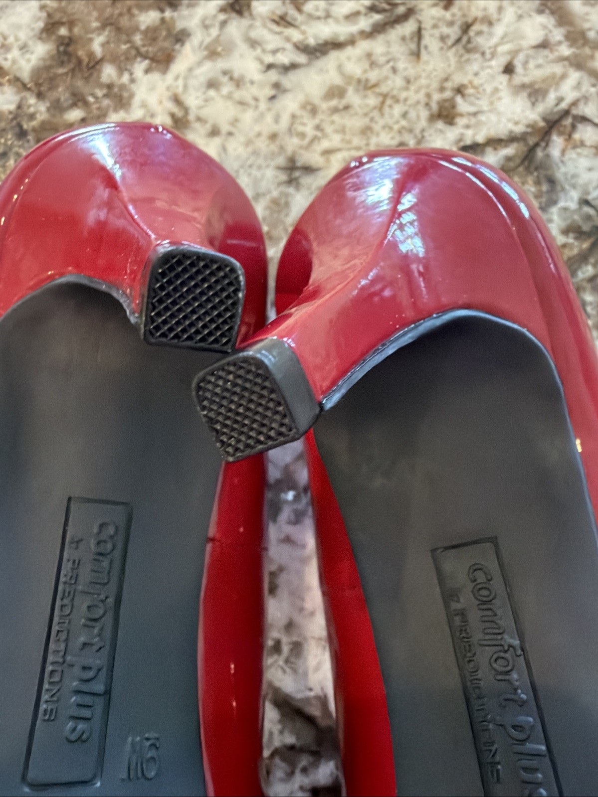 Comfort Plus “Predictions “ Red Heels Size 9 New