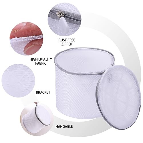 Lingerie Bags for Washing Delicates, Garment Bag for Washing 2L(8x8x8″)