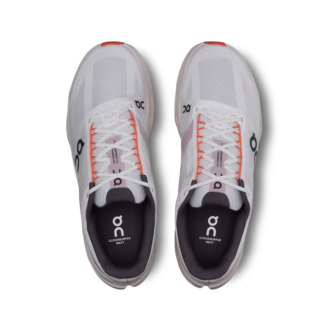 On Cloudsurfer Next White Flame Performance Running Shoes Men’s