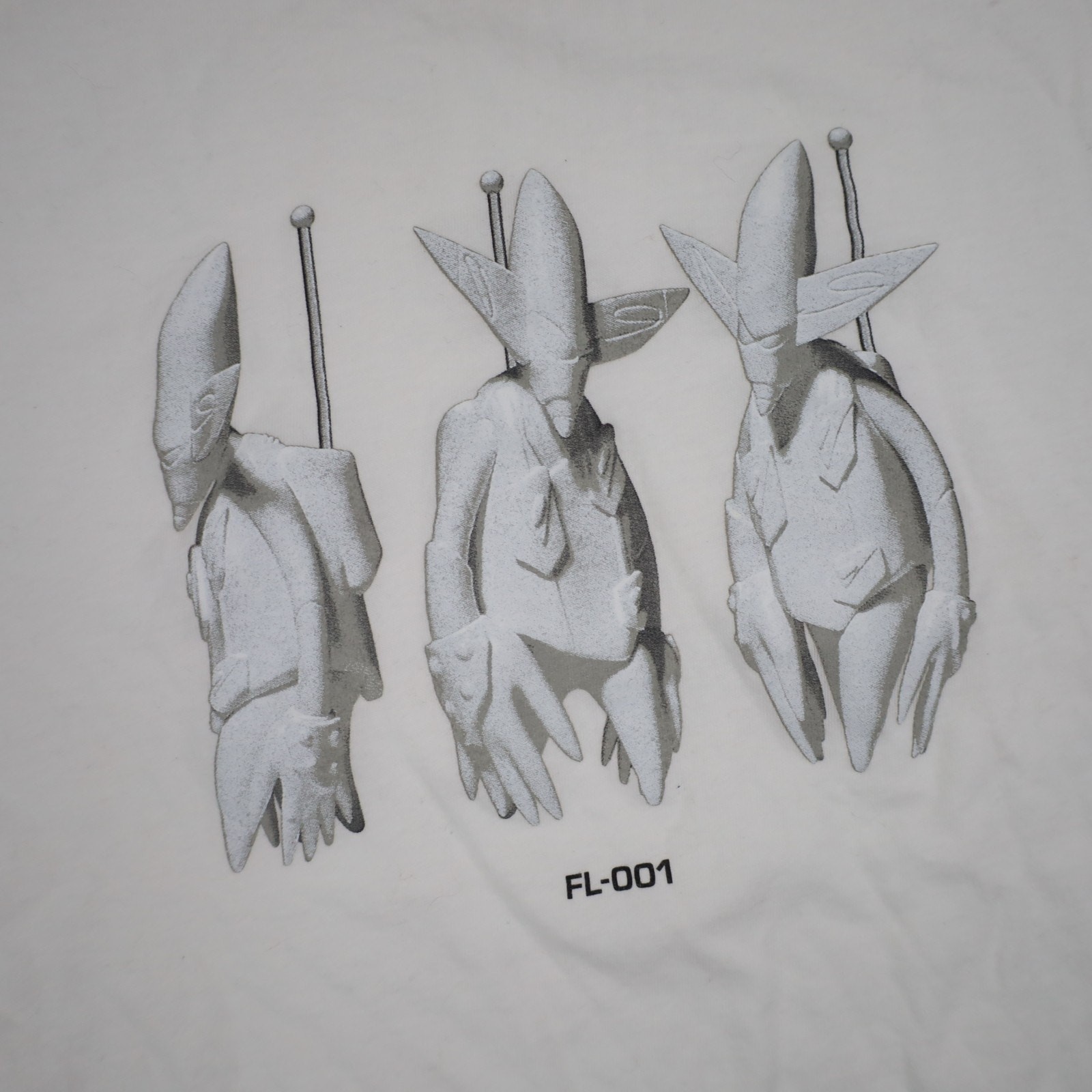 Futura Laboratories FL-001 Mens Small Graphic T Shirt White