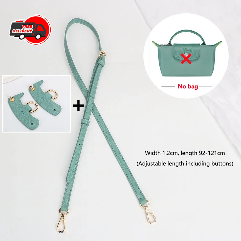 Longchamp Mini Leather Shoulder Crossbody Bag Strap Set Replacement Accessories
