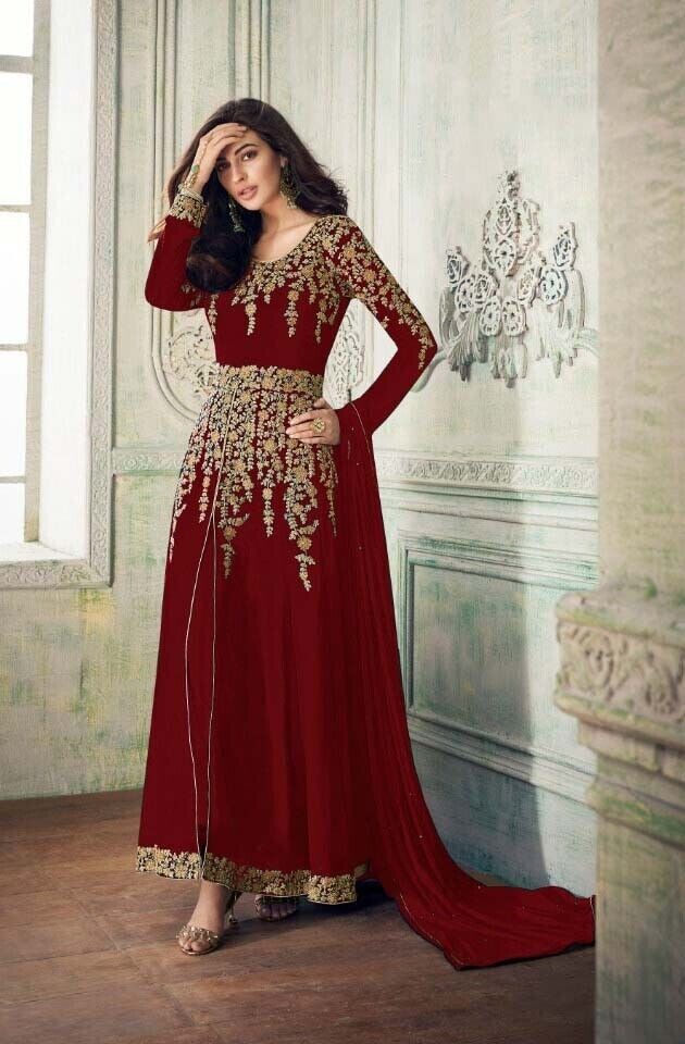 Indian Wedding Dress Pakistani Salwar Kameez Suit Bollywood Designer Party Wear