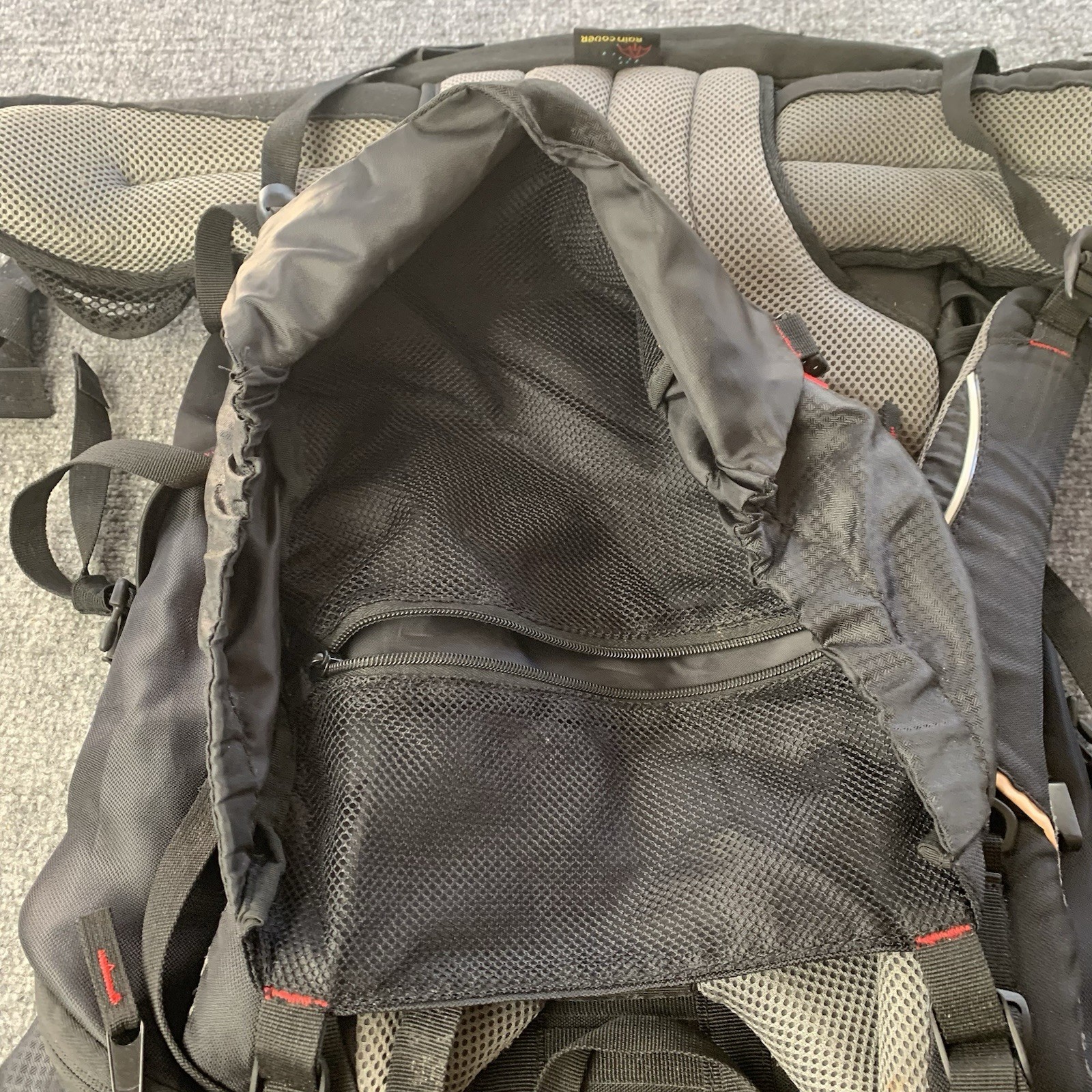 Westfield Trekking Pack Red Black Rucksack Outdoor Backpack Climbing Hiking 70 L