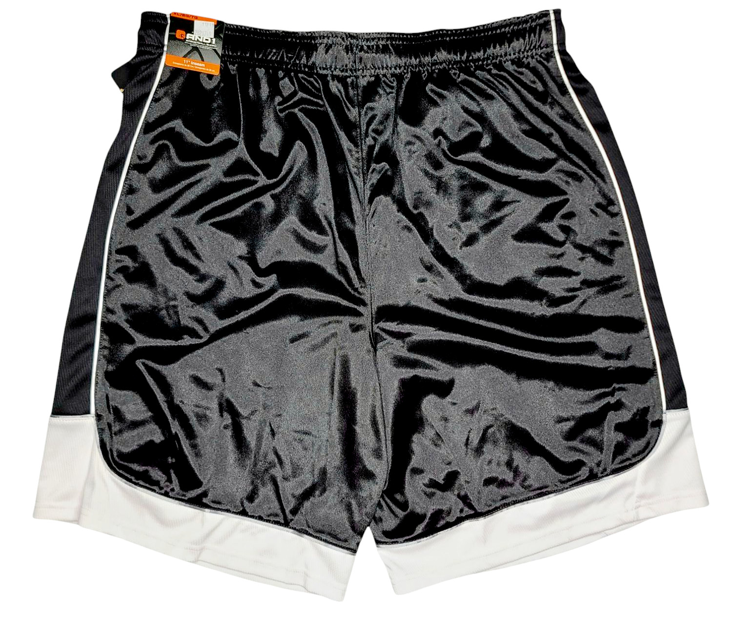 And1 #11719 NEW Men’s Multicolor Elastic Waist Drawstring 11″ Inseam Shorts