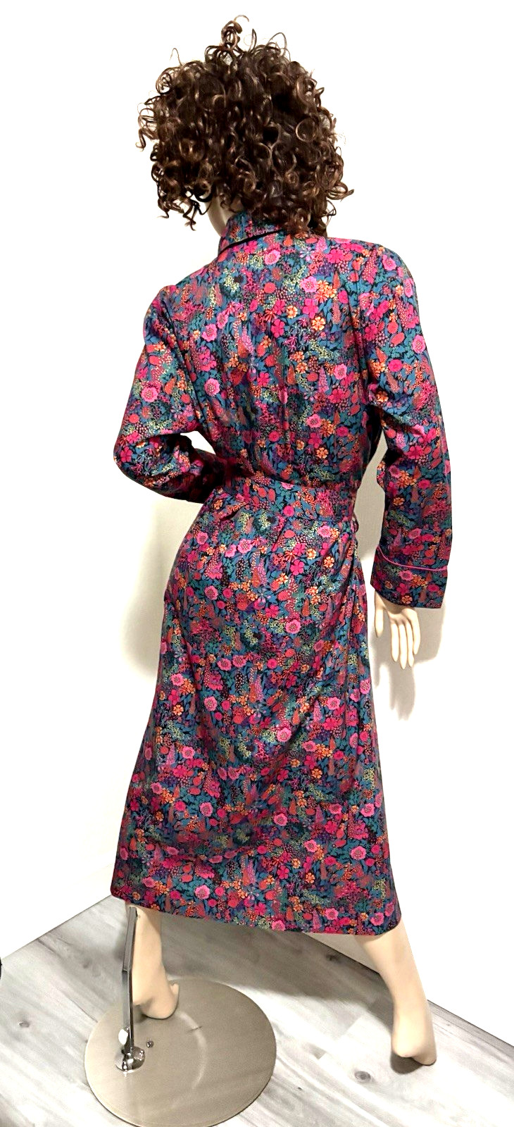 LIBERTY OF LONDON CIARA TANA LAWN COTTON ROBE FLORAL PATTERN SIZE XL NEW