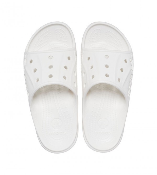 Crocs Unisex White Baya Slide Sandal Various Sizes