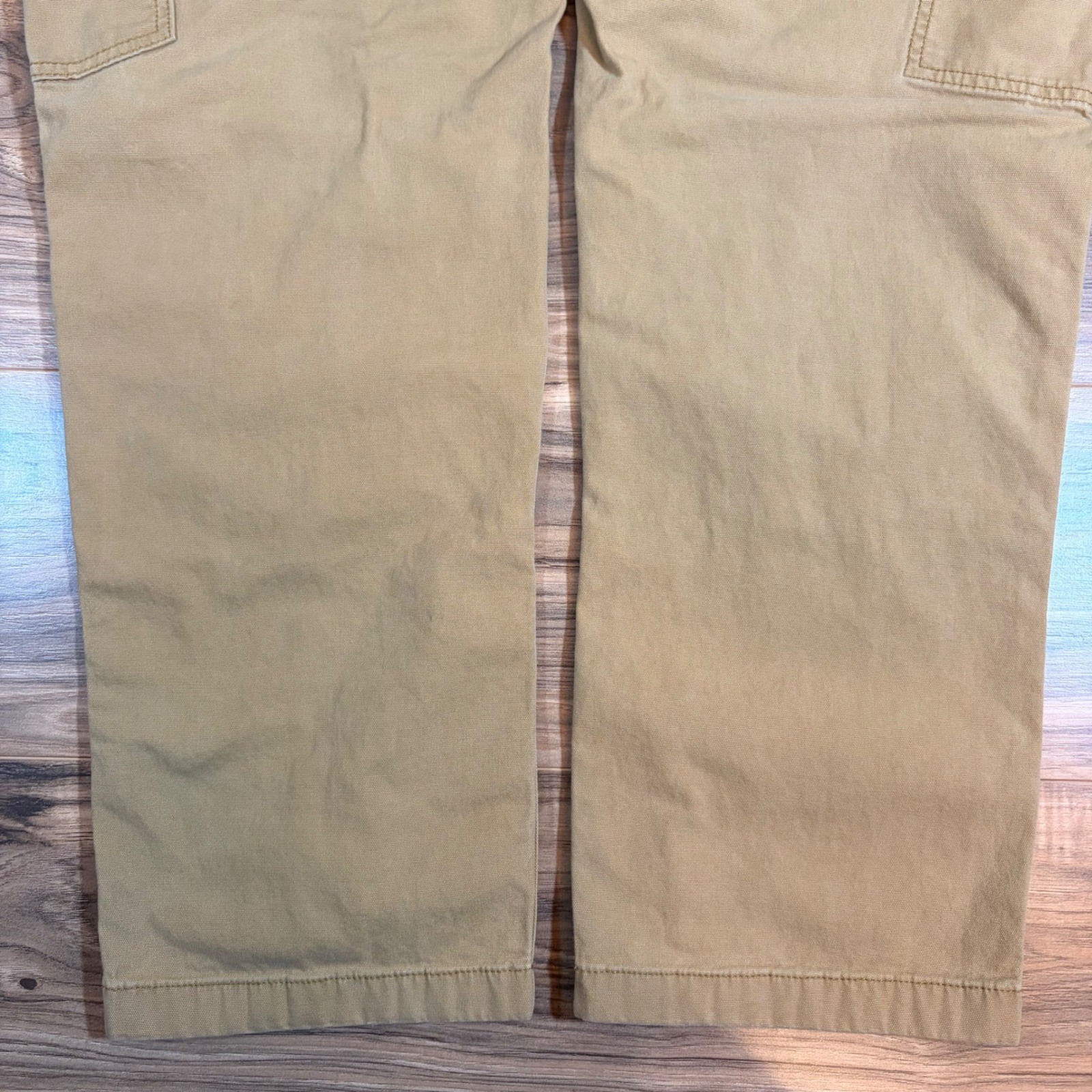 Carhartt Rigby Rugged Flex Double Knee Flex Canvas Work Pants Tan 36×30 102802