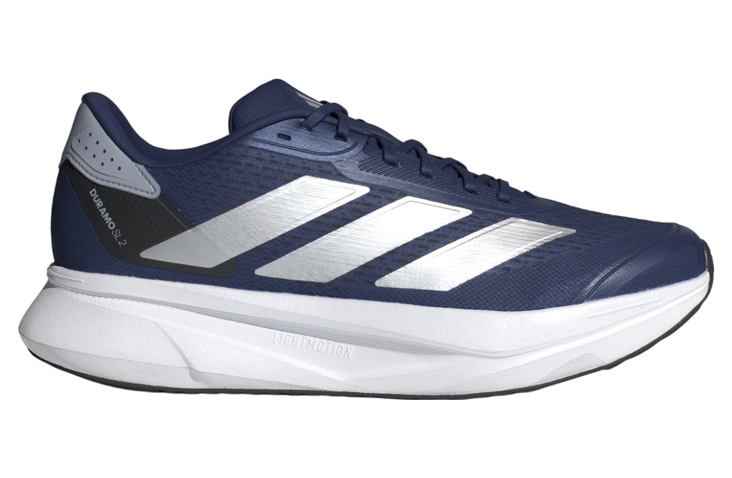 adidas Duramo SL 2 Running Sneakers IH8221 Dark Blue Silver Metallic Mens