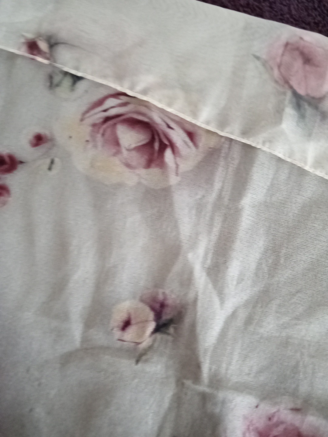 Cejon Ivory Multicolor Floral Polyester Scarf 20″ Square, Made In Italy