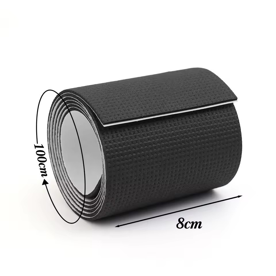Self-Adhesive EVA Shoe Sole Repair Patch Black Rubber Anti-Slip Protector Pads