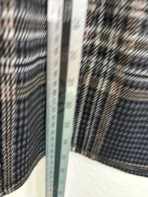 Dorothy Perkins Grey Check Shift Dress UK 16 Short Sleeve Stretch Lined 2197
