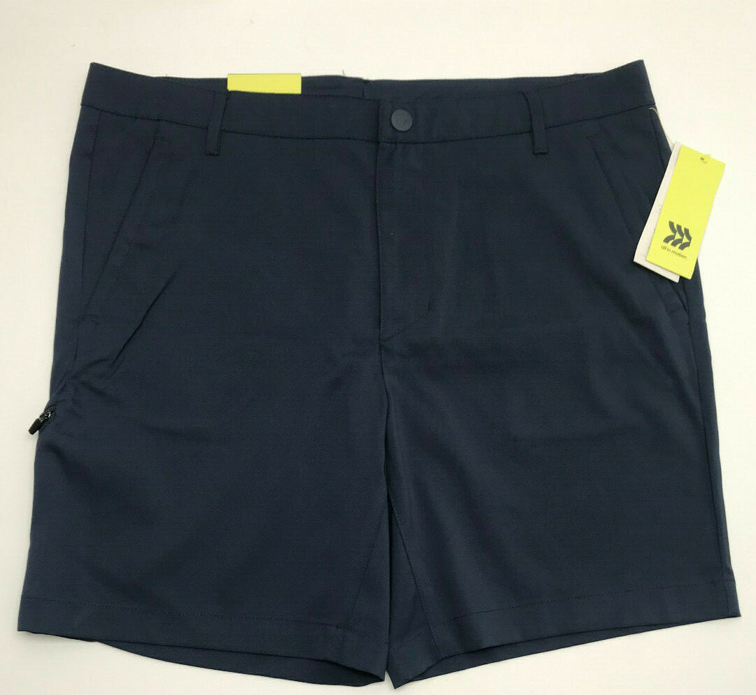 Men’s Cargo Golf Shorts – All in Motion Khaki, Navy, Grey Or Black Size 38