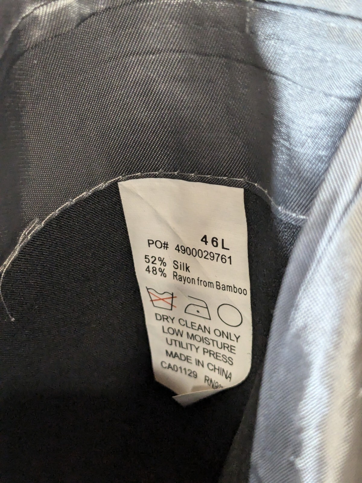 Ralph Lauren RRL Blazer Silk/Rayon From Bamboo 46L